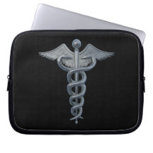 Medical Profession Symbol Laptop Computer Sleeves