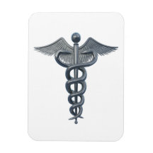 Medical Profession Symbol Rectangular Magnet