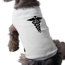 Medical Symbol Doggie Tshirt