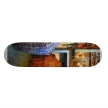 Medicine Bottles and Baskets Skate Deck