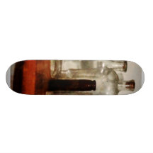 Medicine Bottles Tall and Short Skateboard