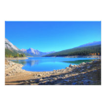 Medicine Lake, Jasper National Park Art Photo