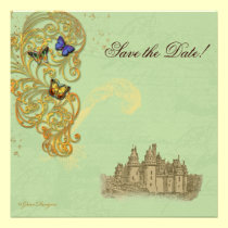 Medieval Fairy Tale Castle invitations
