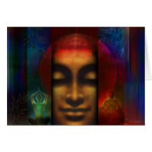 Meditate 2013 greeting card