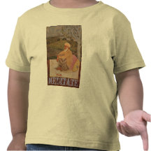 Meditate toddler shirt