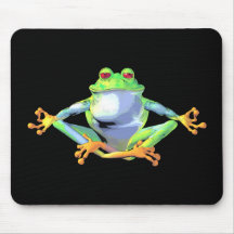 Meditating Frog Mousepad