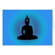 meditation greeting card