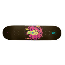 "Medusa" pop Custom Skateboard
