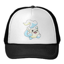 Meerca White Trucker Hat