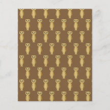Meerkat Pattern. Custom Flyer