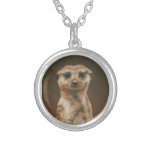 Meerkat Silver Necklace