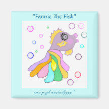 Meet Fannie! Refrigerator Magnets