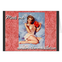 Meet me...Christmas Greeting card