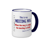 Meeting Mug Funny Office Humour Coffee Mug