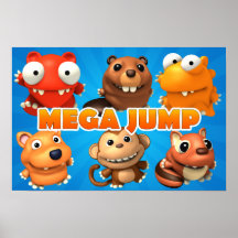 Mega Jump Poster