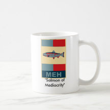 meh, "Salmon of Mediocrity" Mug
