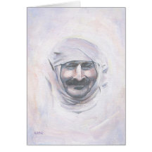 Meher Baba with turban Card