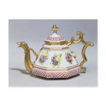 Meissen octagonal teapot, c.1718 postcards