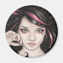 Melancholic Star Child Magnet