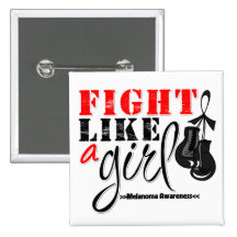 Melanoma Awareness Fight Like a Girl Pins