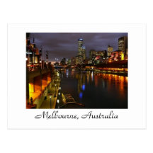 Melbourne, Australia Postcard