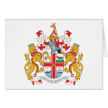 Melbourne Coat Of Arms Card