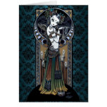 "Melita" Gothic Tribal Fusion Dancer Art Card