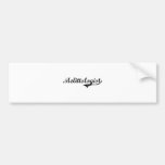 Melittologist Professional Job Bumper Sticker