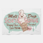 Melt 'n' Drip Soft Serve Ice Cream Kitchen Towel