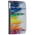Melted Crayon Kindle case!!