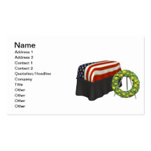 Memorial Business Cards