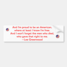 Memorial Day Bumper Sticker