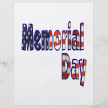 Memorial Day Custom Flyer