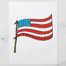 Memorial Day Flyer Design