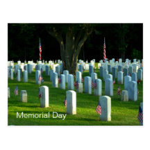 Memorial Day Natchez National Cemetery Postcards