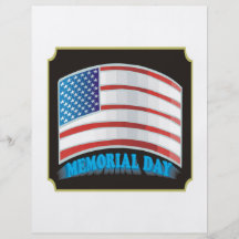 Memorial Day Personalised Flyer