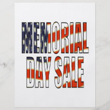 Memorial Day Sale Flyer Design