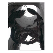 Memorial Eagles Post Card