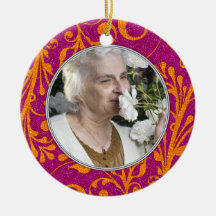 Memorial Photo Christmas Ornament