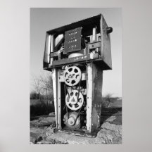 Memorial to Fossil Fuel Poster