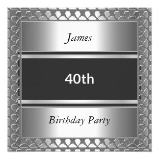 Ideas  40th Birthday Party on Shirts  Men 40th Birthday Gifts  Posters  Cards  And Other Gift Ideas