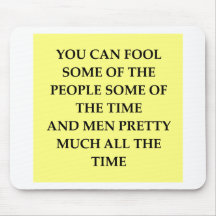 men are fools mousemats