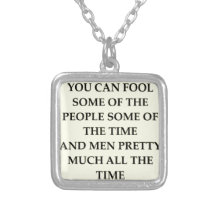 men are fools pendant