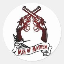 Men of Mayhem Sticker