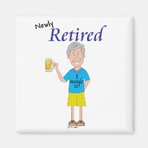 Men’s retirement magnets