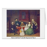 Mennonite Brak Family By Regimental Tibout Greeting Card