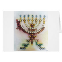 Menorah Card