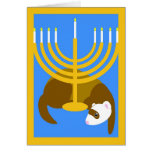 Menorah ferret card