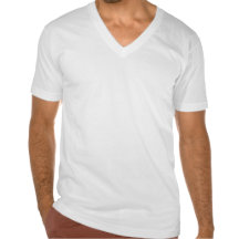Men's American Apparel V-neck T-Shirt