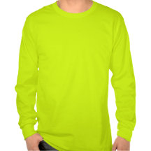 Men's Basic Long Sleeve T-Shirt Safety Green